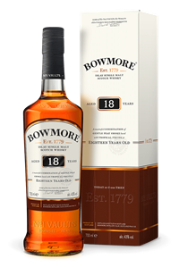 Whisky - Bowmore 18 års PX/Oloroso 43%